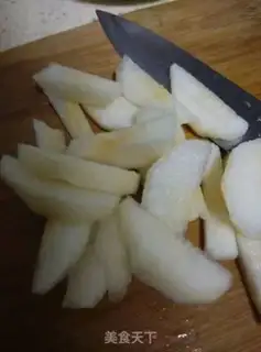 Make Ice-cinnamon pineapple step 2