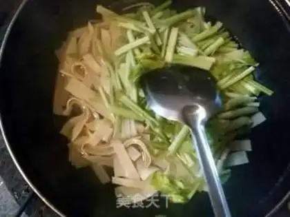 Make Tofu, celery step 3