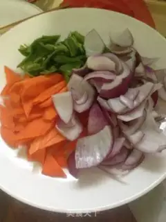 Make The lamb and the vegetables step 4