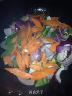 Make The lamb and the vegetables step 6