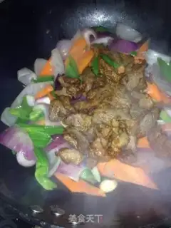 Make The lamb and the vegetables step 7