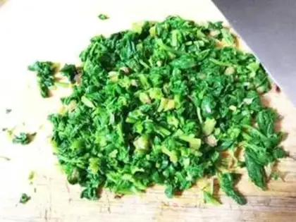 Make Pine and spinach step 4