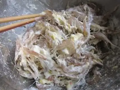 Make The golden shrimp step 2
