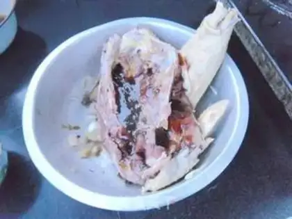 Make Aqueous chicken step 10