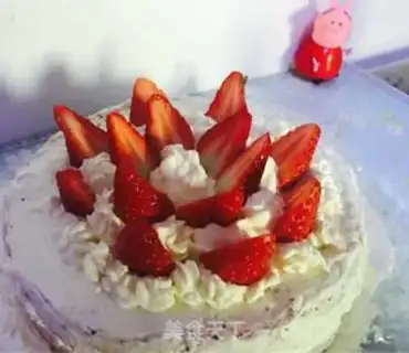 Make Strawberry chili cake step 8