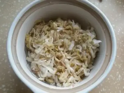 Make A sour fan with white meat step 6