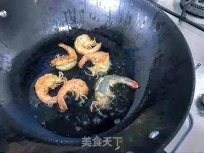 Make Secret spicy shrimp step 5