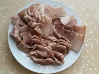 Make A sour fan with white meat step 8