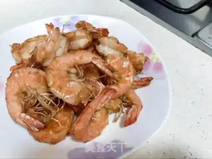 Make Secret spicy shrimp step 6