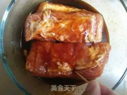 Make Honey sauce and roast meat step 2