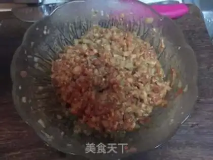 Make Pork pan sticker step 3