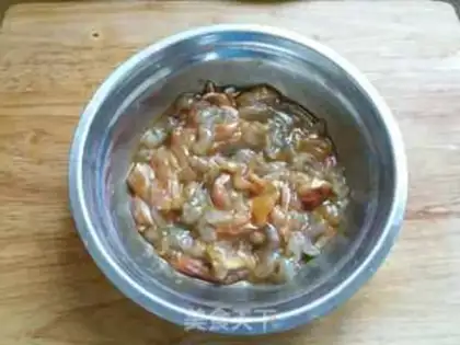 Make Shrimp chicken congee step 2