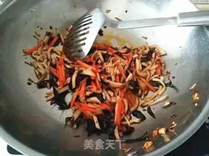 Make Fish apricot mushroom step 6