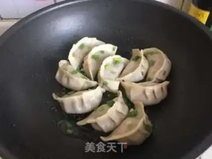 Make Pork pan sticker step 9
