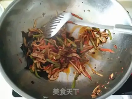 Make Fish apricot mushroom step 8