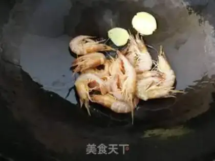 Make A shrimp fan step 2