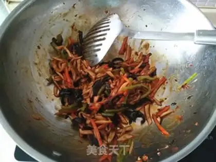 Make Fish apricot mushroom step 9