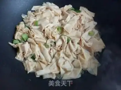 Make Spicy tofu step 2