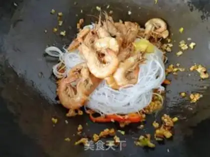 Make A shrimp fan step 8
