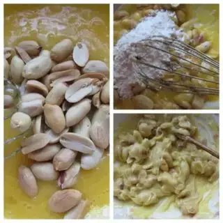 Make Sweet peanut pie step 3