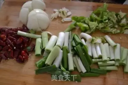 Make A dry pot of tea and mushroom chicken step 1