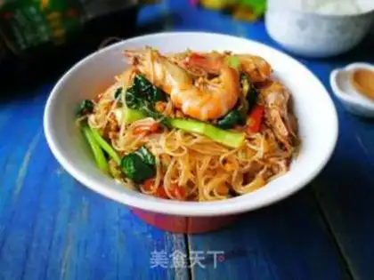 Make A shrimp fan step 11