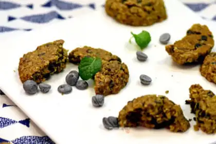 Make oatmeal chocolate cookies step 7