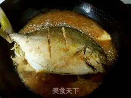 Make Red-burned flatfish step 4