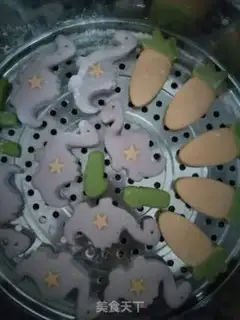 Make Handmade fruit and vegetable cartoons step 1