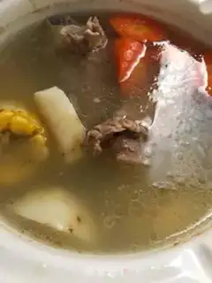 Make Clean up the old fire soup step 2