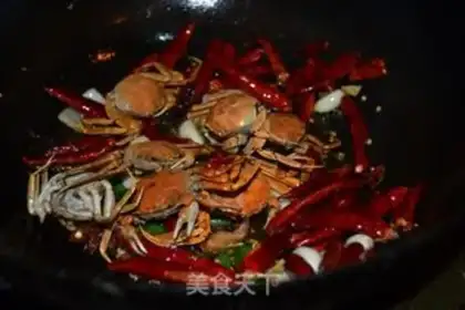 Make Spicy crabs step 5