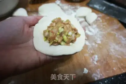 Make Powder buns step 7