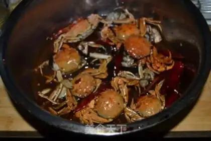 Make Spicy crabs step 7