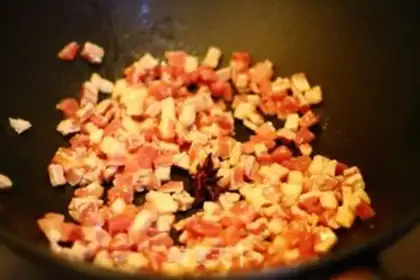 Make A meat bag with mushroom sauce step 3