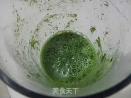 Make Spinach hair step 1