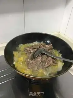 Make Sour soup, fat cow step 5