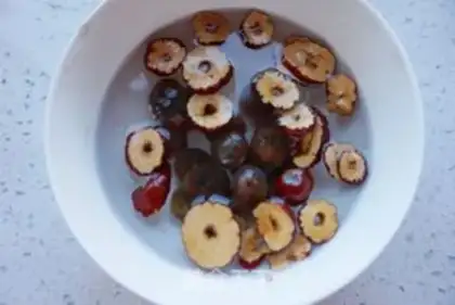 Make Peach and fruit step 3