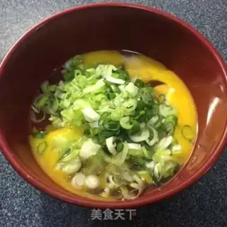 Make Onion bouquet eggs step 1
