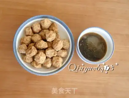 Make Sweet beef balls step 0