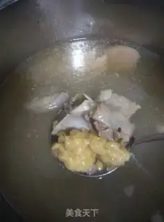 Make Manbeans hoof soup step 10