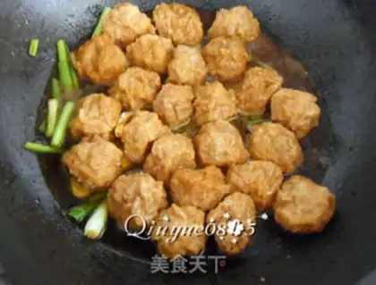 Make Sweet beef balls step 3