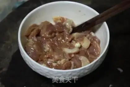 Make Bean bean noodle step 2