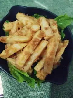 Make Black pepper egg yogurt fries step 9