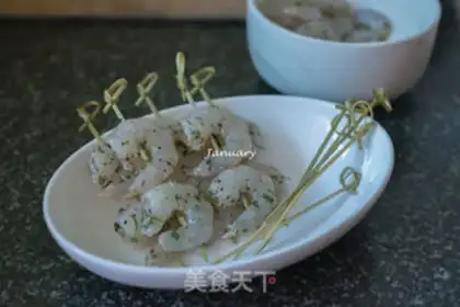 Make Vanilla shrimp string step 4