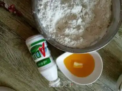 Make oatmeal soda cookies step 1