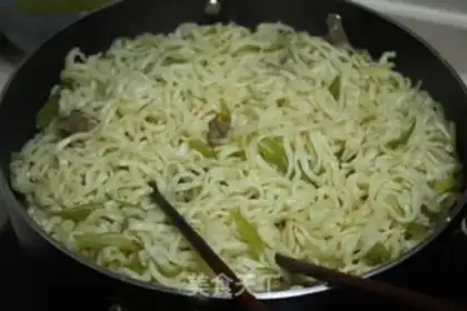 Make Bean bean noodle step 9