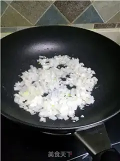 Make Ham rice step 4