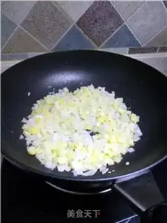 Make Ham rice step 5