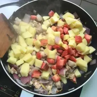 Make Curry chicken step 2