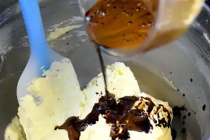 Make Coffee cookies step 2